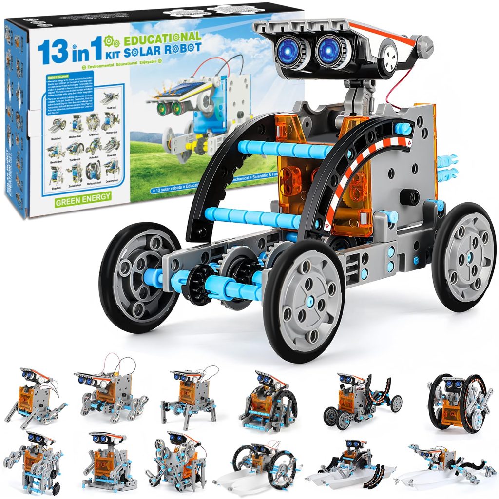 13-in-1 Education Solar Robot Kit